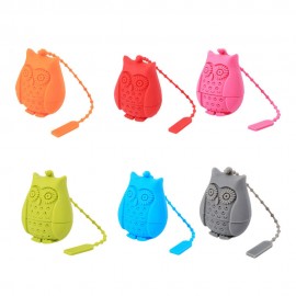 Honana CF-BT01 Silicone Non-toxic Owl Tea Bags Strainers Teaspoon Filter Infuser Coffee Tea Tools