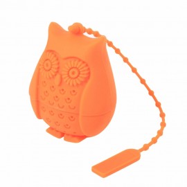 Honana CF-BT01 Silicone Non-toxic Owl Tea Bags Strainers Teaspoon Filter Infuser Coffee Tea Tools