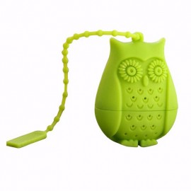 Honana CF-BT01 Silicone Non-toxic Owl Tea Bags Strainers Teaspoon Filter Infuser Coffee Tea Tools