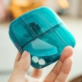 Honana HN-PB004 Travel 6 Compartments Pill Box Portable Medicine Orangnizer Tablets Holder