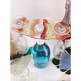 Irregular Shape DIY Making Crystal Epoxy Silicone Mold Handmade Craft Art Storage Pendant Wine Glasses Holder