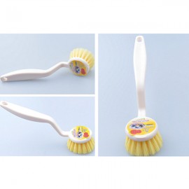 Japanese Style Simple Style White Pot Cleaning Brush