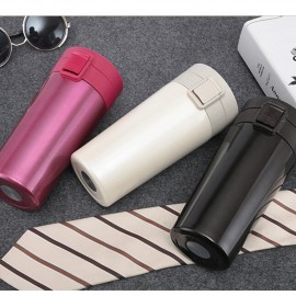 KCASA KC-IC02 Stainless Steel Vacuum Flasks Bounce Cover Coffee thermos Mug Travel Bottle Insulation