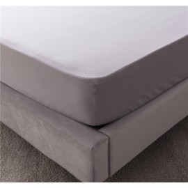 King Fitted Sheet 100% Cotton Thread Count Bed Cover Cool Stay On Fitted Sheet Home Textile Bedding