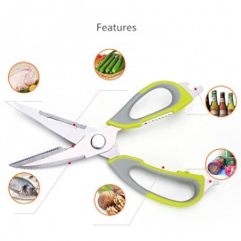 Kitchen Tool Household Multifunctional Food Scissors Chicken Bone Scissors Vegetable Shears