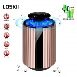 Loskii BT-KU02 USB Photocatalyst Mosquito Killer Lamp Insect Dispeller  Light Fly Catcher