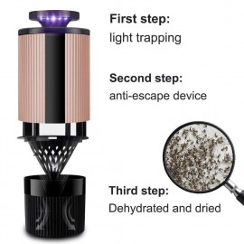 Loskii BT-KU02 USB Photocatalyst Mosquito Killer Lamp Insect Dispeller  Light Fly Catcher