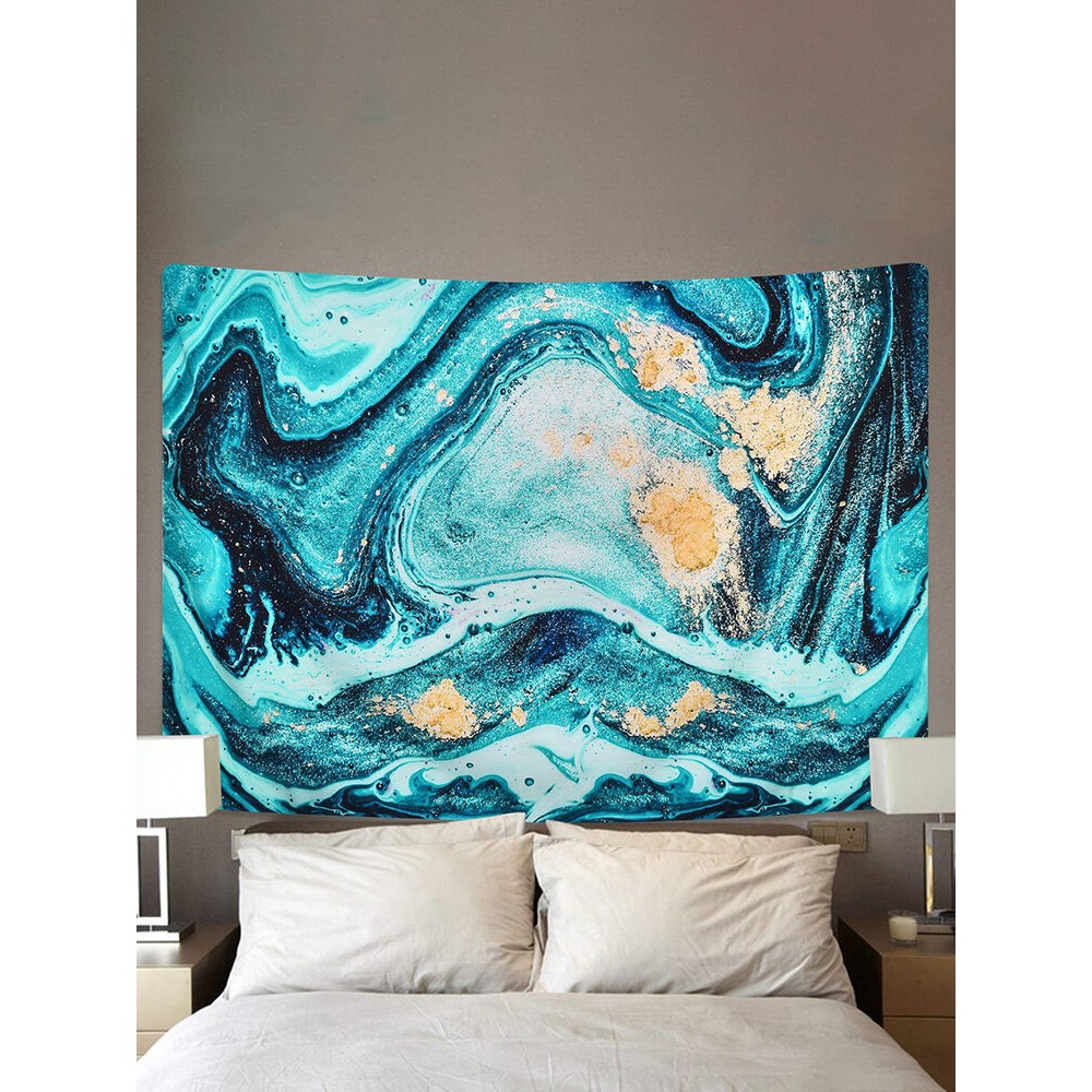 Metal Abstract Wind Halo Dyeing Tapestry Art Home Decoration Living Room Bedroom Decoration