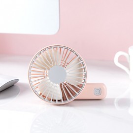 Mini Handheld Charging Small Fan Portable Silent Multi-speed Wind Speed Fan Folding Usb Fan Portable Office Outdoor Home Tool