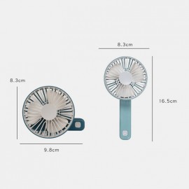 Mini Handheld Charging Small Fan Portable Silent Multi-speed Wind Speed Fan Folding Usb Fan Portable Office Outdoor Home Tool