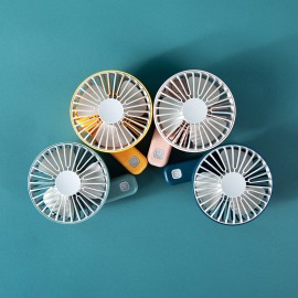 Mini Handheld Charging Small Fan Portable Silent Multi-speed Wind Speed Fan Folding Usb Fan Portable Office Outdoor Home Tool