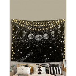 Moon Star Mandala Pattern Tapestry Wall Hanging Tapestries Living Room Bedroom Decoration