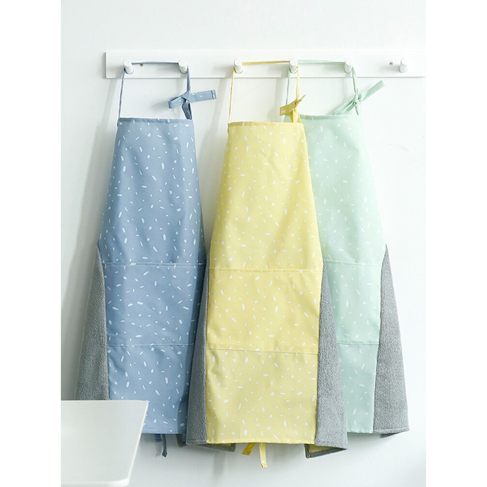 Multifunction Waterproof Apron Oilproof Long-Sleeved Cooking Work for Home Kitchen Tool