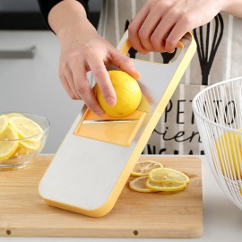 Multifunctional Stainless Steel Cutter Slicer Vegetable Cutter With Three Replaceable Blades