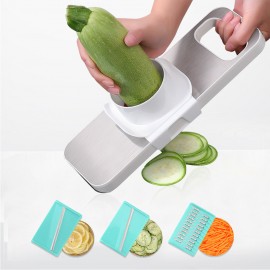 Multifunctional Stainless Steel Cutter Slicer Vegetable Cutter With Three Replaceable Blades