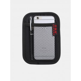 Multifunctional Vehicle Mobile Phone Storage Net Pocket Sticky Car Seat Back Portable Car Storage Bag