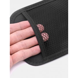 Multifunctional Vehicle Mobile Phone Storage Net Pocket Sticky Car Seat Back Portable Car Storage Bag