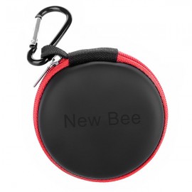 NewBee Portable EVA Shockproof Dustproof Audio Cable Earphone Storage Bag