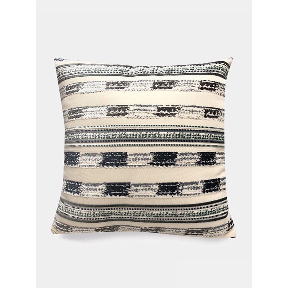 Nordic Pole Jacquard Pillow Room Living Room Bedroom Car Cushion Cover