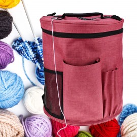 Oxford Cloth Knitting Bag Crocheting Organizer Holder Storage Yarn Craft Case