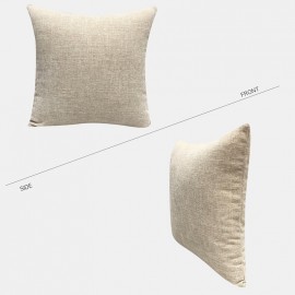 Plain Simple Cross Pattern Pillow Cushion Living Room Sofa Pillow Cover