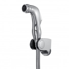 Portable Handheld Bathroom Toilet Bidet Shattaf Shower Spray Head 200cm Hose Holder Stand