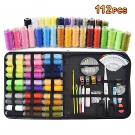 Sewing Box 112/183/200Piece Set Sewing Bag Travel Sewing Bag Home DIY Sewing Kit