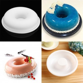 Silicone Round Donut Cake Mold Decor Muffin Chocolate Mousse Pan Baking Tool