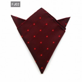 Square Dot Western Style Handkerchief for Men Suit  Paisley Pocket Tie Handkerchiefs