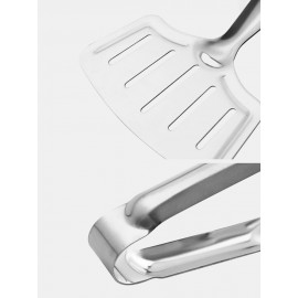 Stainless Steel Fried Fish Shovel Turning Fish Shovel Multi-function Frying Shovel Bread Pancake Steak Clip Spatula