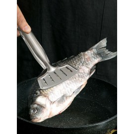 Stainless Steel Fried Fish Shovel Turning Fish Shovel Multi-function Frying Shovel Bread Pancake Steak Clip Spatula