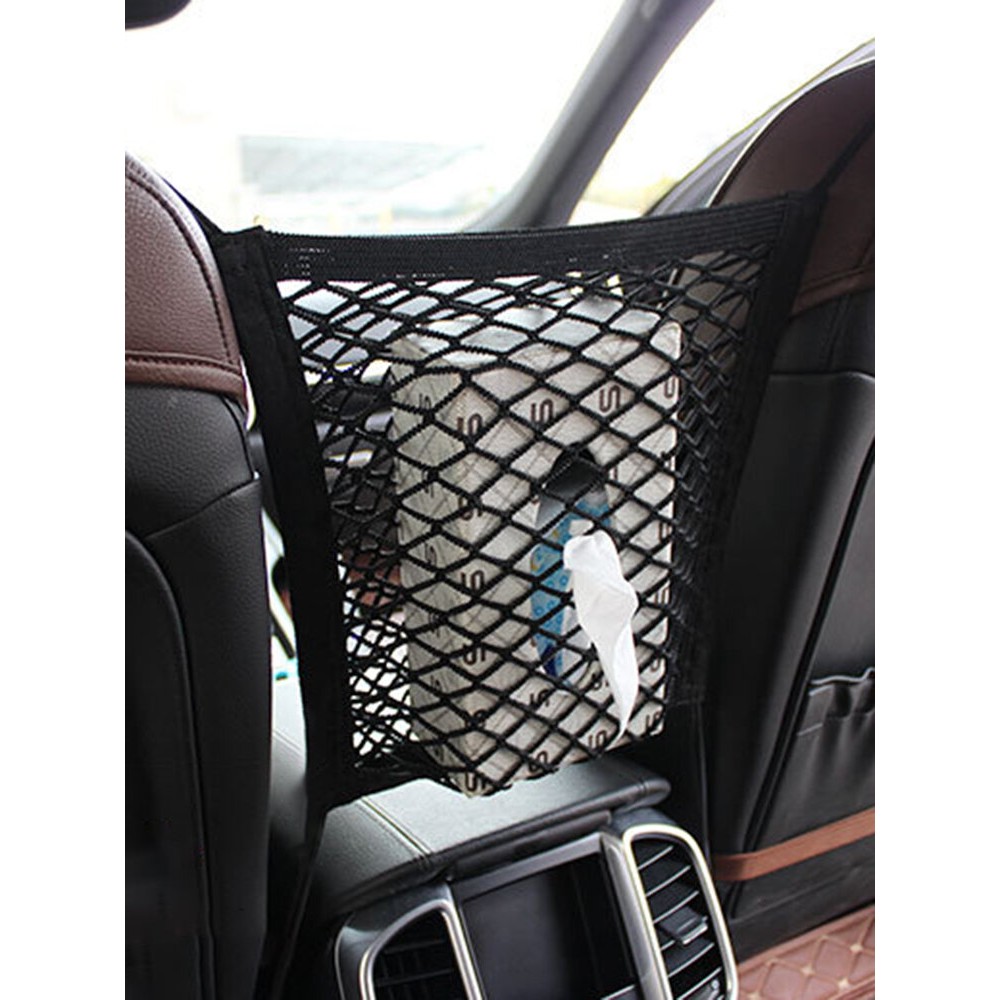 Universal Car Seat Side Storage Mesh Net Bag Luggage Holder Pocket Trunk Cargo Nets Organizer Auto Interior Accessories