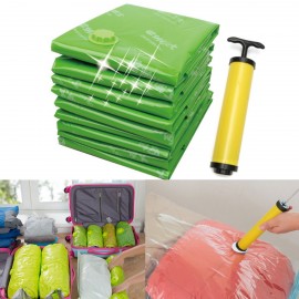 Vacuum Storage Bag Pump/ 11Pcs/Pack Vacuum Clothes Storage Space Bags