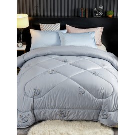 Wool Quilt Thickened Warm Cashmere Quilt Comfy Bedding Wool Fill Coverlet Quilt